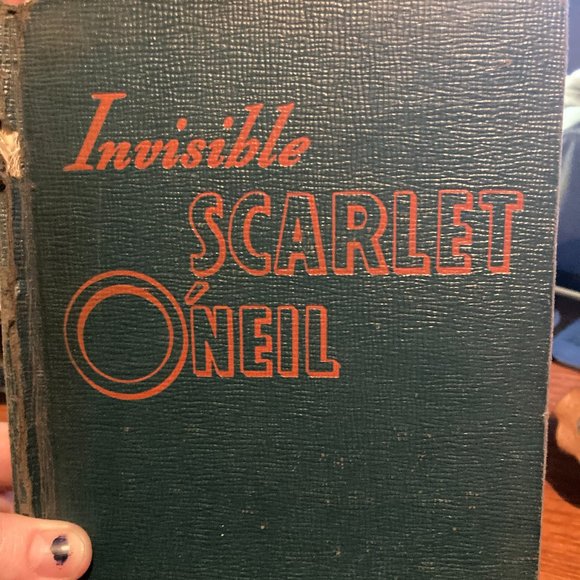 Antique Book-Invisible Scarlet O'Neil 1943 - Picture 1 of 5